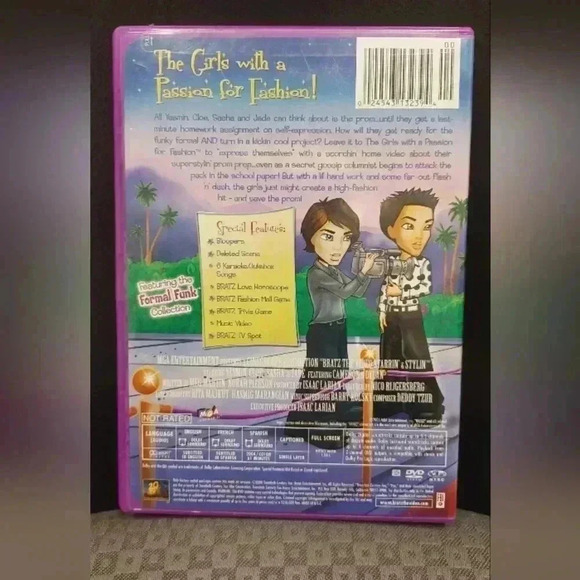 Bratz DVD 2004 Starrin'  & Stylin' - Picture 4 of 4